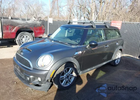 2013 Mini Clubman Cooper S z USA, uszkodzony, nr VIN WMWZG3C54DT576851